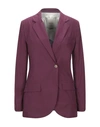 Jucca Suit Jackets In Garnet