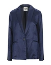 Semicouture Suit Jackets In Blue