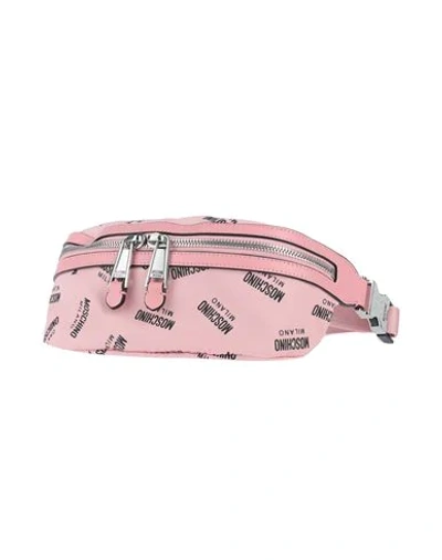 Moschino Bum Bags In Pink