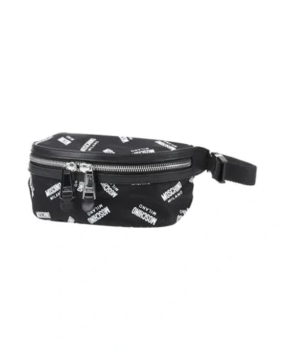 Moschino Bum Bags In Black