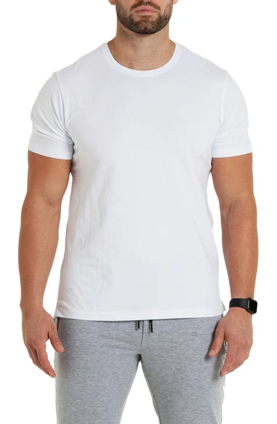 Maceoo Print Graphic Tee In White