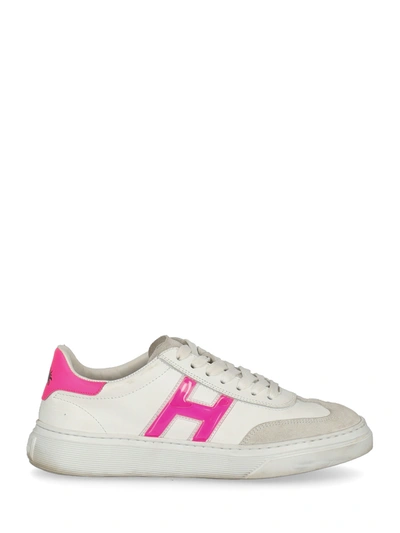 Pre-owned Hogan Shoe In Neon, White