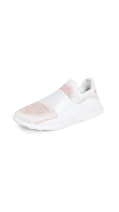 Apl Athletic Propulsion Labs Apl Techloom Bliss Sneakers In White/multi/white
