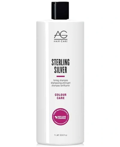 Ag Hair Colour Care Sterling Silver Toning Shampoo, 33.8-oz.