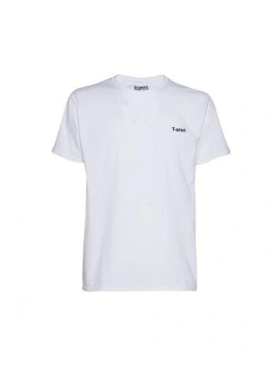 Vetements Printed T-shirt In White+print