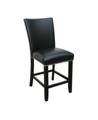 Furniture Camila Black Counter Chair