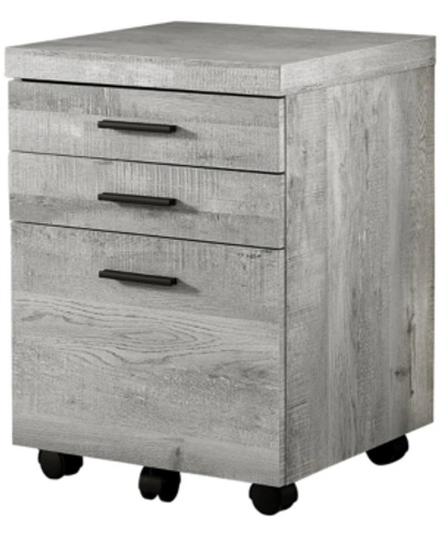 Monarch Specialties Filing Cabinet In Gray