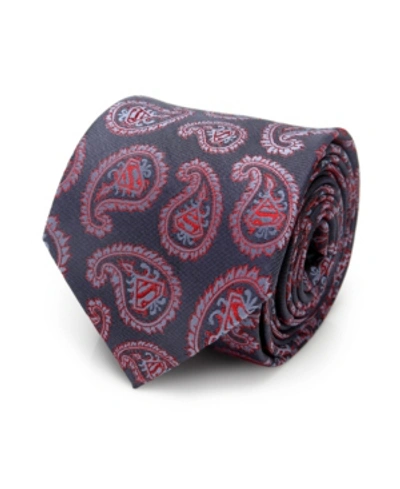 Dc Comics Superman Paisley Men's Tie In Multi