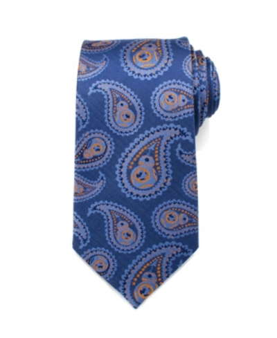 Star Wars Bb-8 Paisley Men's Tie In Blue