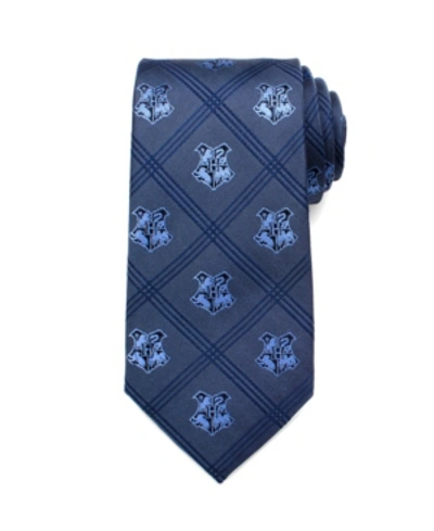 Harry Potter Hogwarts Plaid Men's Tie In Blue