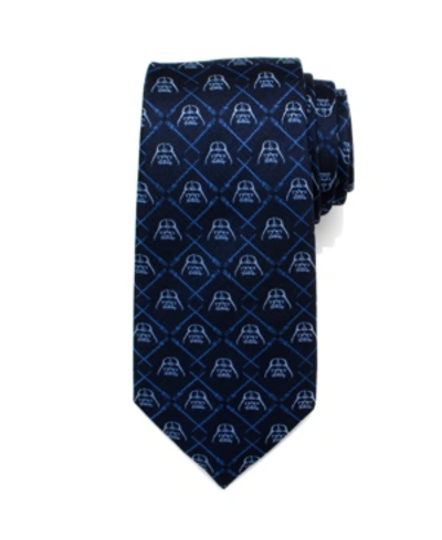 Star Wars Darth Vader Lightsaber Men's Tie In Blue