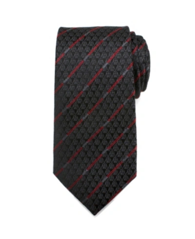 Star Wars Darth Vader Lightsaber Stripe Men's Tie In Black