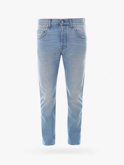 Gucci Organic Cotton Jeans In Light Blue