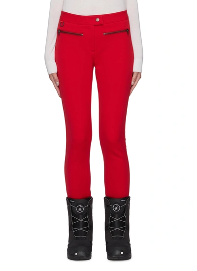 Erin Snow Jes' Slim Fit Ski Pants In Red