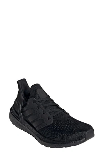 Adidas Originals Ultraboost 20 Running Shoe In White/ Pink Tint/ Core Black