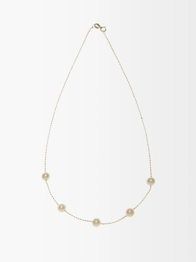 Anissa Kermiche Frost In May Necklace In Gold