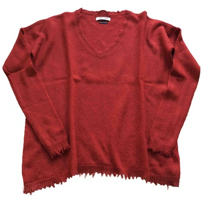 Pre-owned Max & Moi Cashmere Jumper In Red