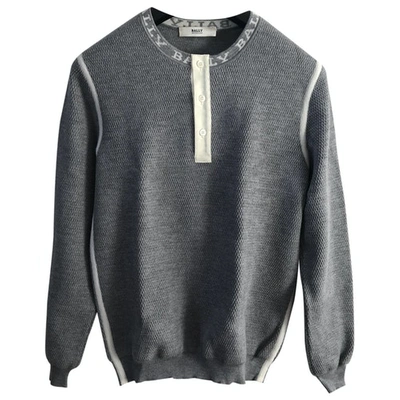 Pre-owned Bally Grey Wool Knitwear & Sweatshirts