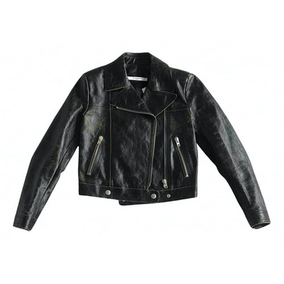 Pre-owned Givenchy Brown Leather Leather Jacket