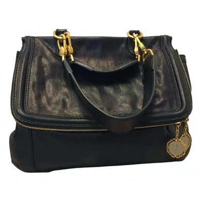 Pre-owned Dolce & Gabbana Leather Handbag In Black