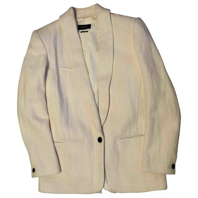 Pre-owned Isabel Marant White Wool Jacket