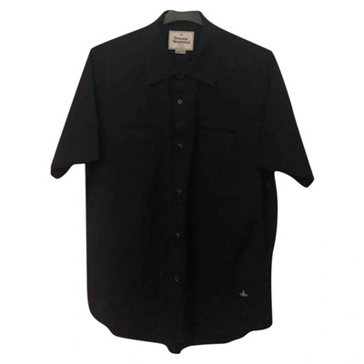 Pre-owned Vivienne Westwood Navy Cotton Shirts