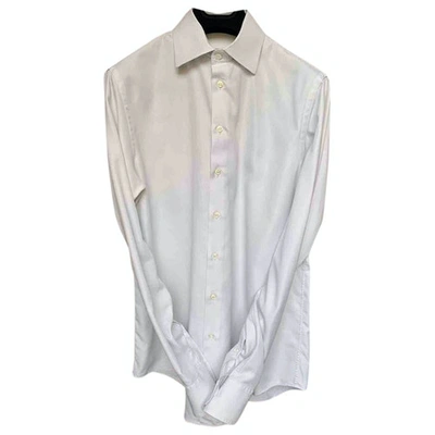 Pre-owned Giorgio Armani Shirt In Grey