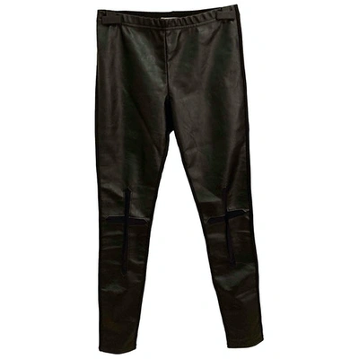 Pre-owned Style Stalker Black Cotton Trousers