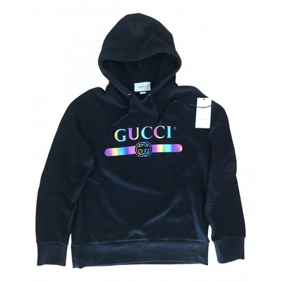 Pre-owned Gucci Black Cotton Knitwear & Sweatshirts