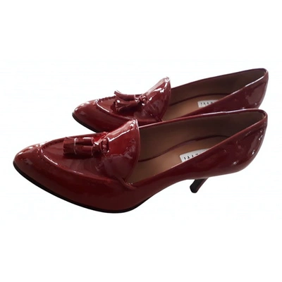 Pre-owned Fratelli Rossetti Red Patent Leather Heels