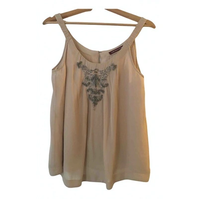Pre-owned Comptoir Des Cotonniers Silk Camisole In Pink