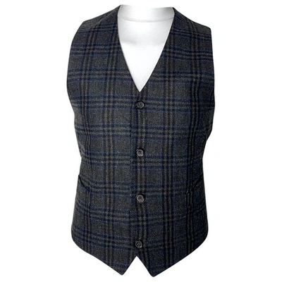 Pre-owned Umit Benan Wool Vest In Multicolour