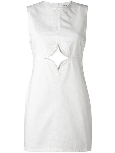 Courrèges - Cut Out Detail Dress