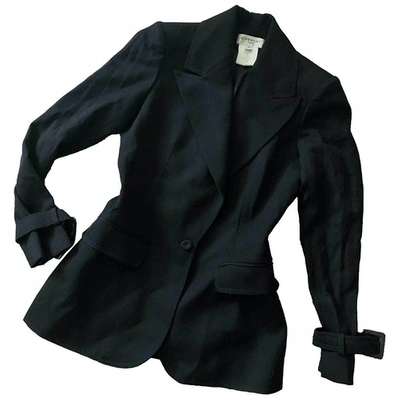 Pre-owned Givenchy Black Wool Jacket