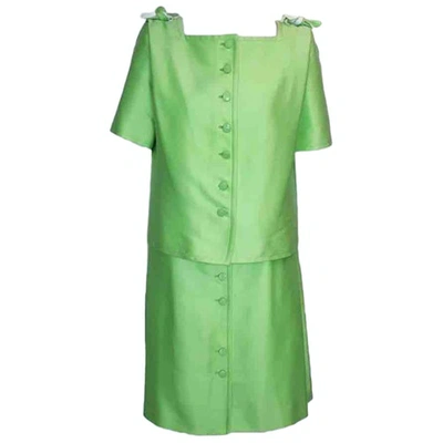 Pre-owned Courrèges Mid-length Dress In Green