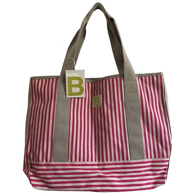 Pre-owned Bensimon Pink Cloth Handbag