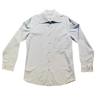 Pre-owned Vivienne Westwood Blue Cotton Shirts