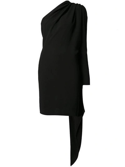 Gareth Pugh Woven Scarf Dress - Black