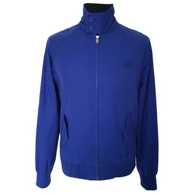 Pre-owned Fred Perry Jacket In Blue
