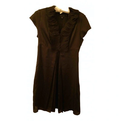 Pre-owned Ted Baker Mini Dress In Brown