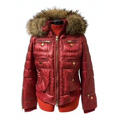 Pre-owned Fay Puffer In Red