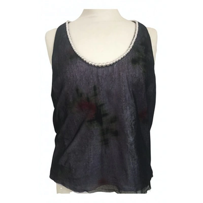 Pre-owned Paul Smith Silk Camisole In Black