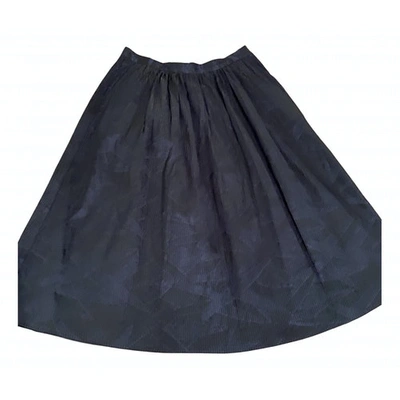 Pre-owned Jucca Mid-length Skirt In Blue