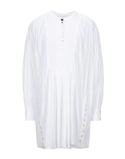 Isabel Marant Short Dresses In White