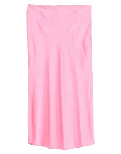 Glamorous Midi Skirts In Pink