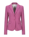 Patrizia Pepe Suit Jackets In Fuchsia