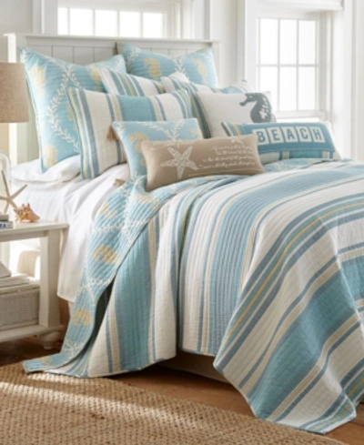 Levtex Kailua 3-pc. Quilt Set, King In Blue