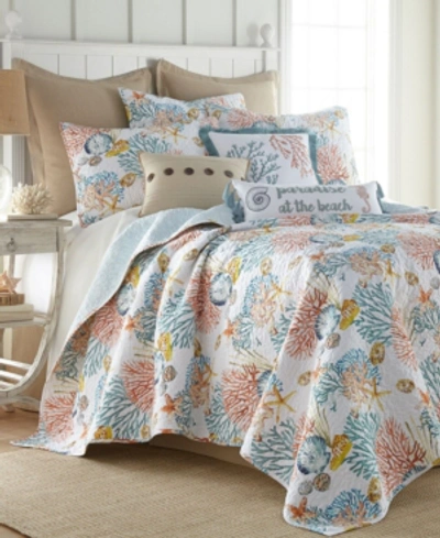 Levtex Bay Islands 3-pc. Quilt Set, King In Teal