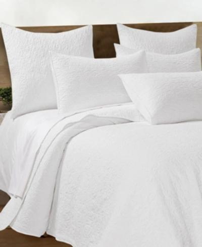 Homthreads Emory Quilt Set, King In White