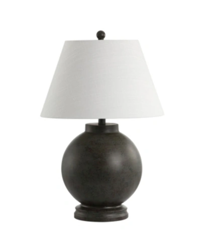 Jonathan Y 26in Sophie Dark Grey Table Lamp In Nocolor